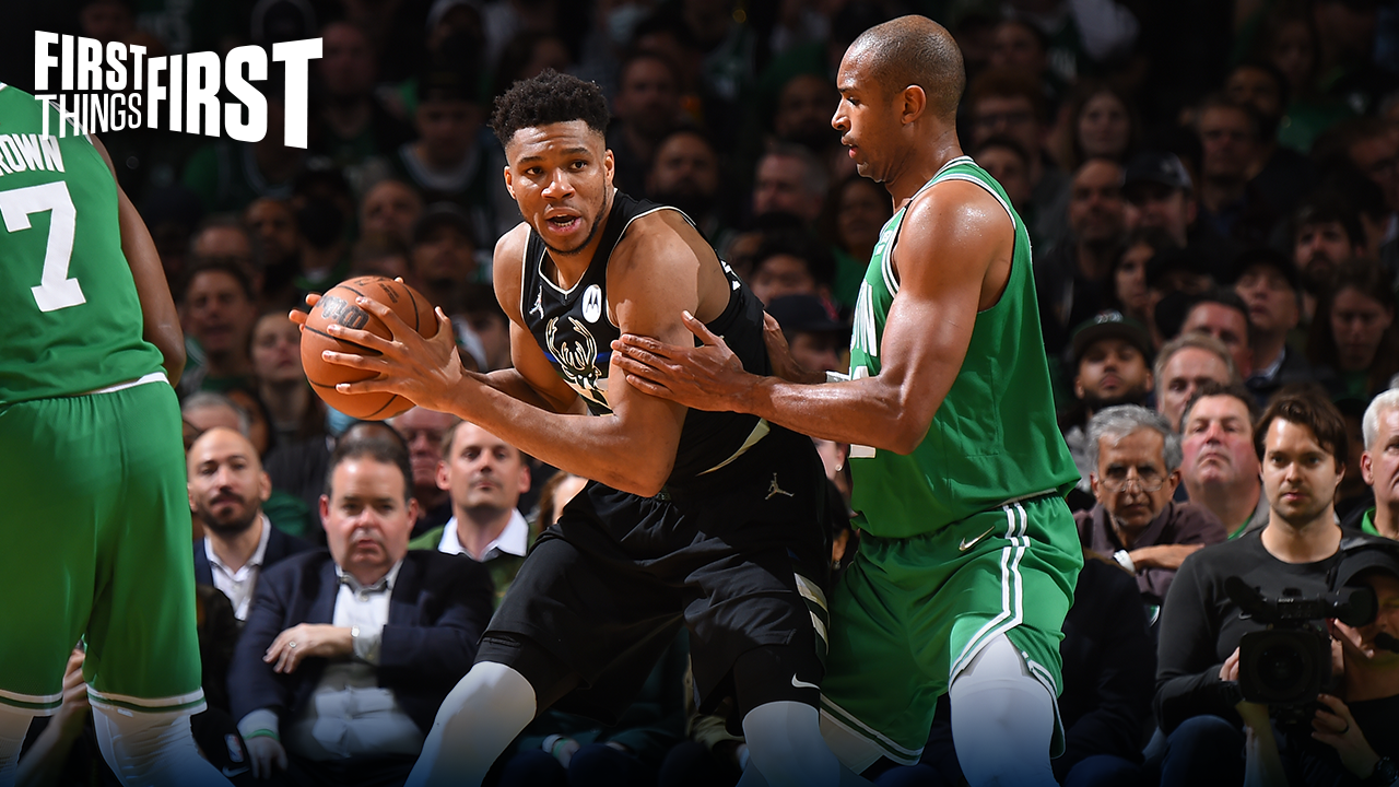 Celtics prove to be Giannis' kryptonite, tie series 1-1 I FIRST THINGS FIRST