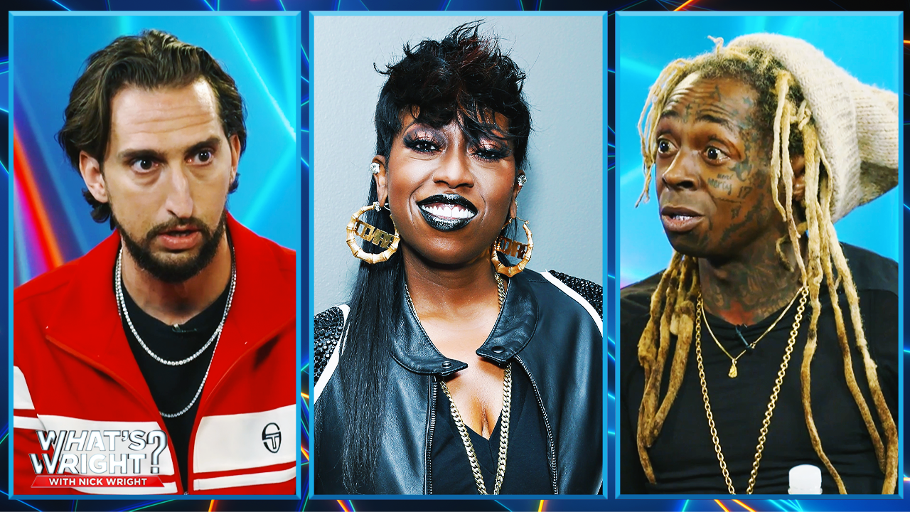 Lydig kulhydrat Professor Missy Elliott is No. 1 on Lil Wayne's Top 5 Rappers list I What's Wright? |  FOX Sports