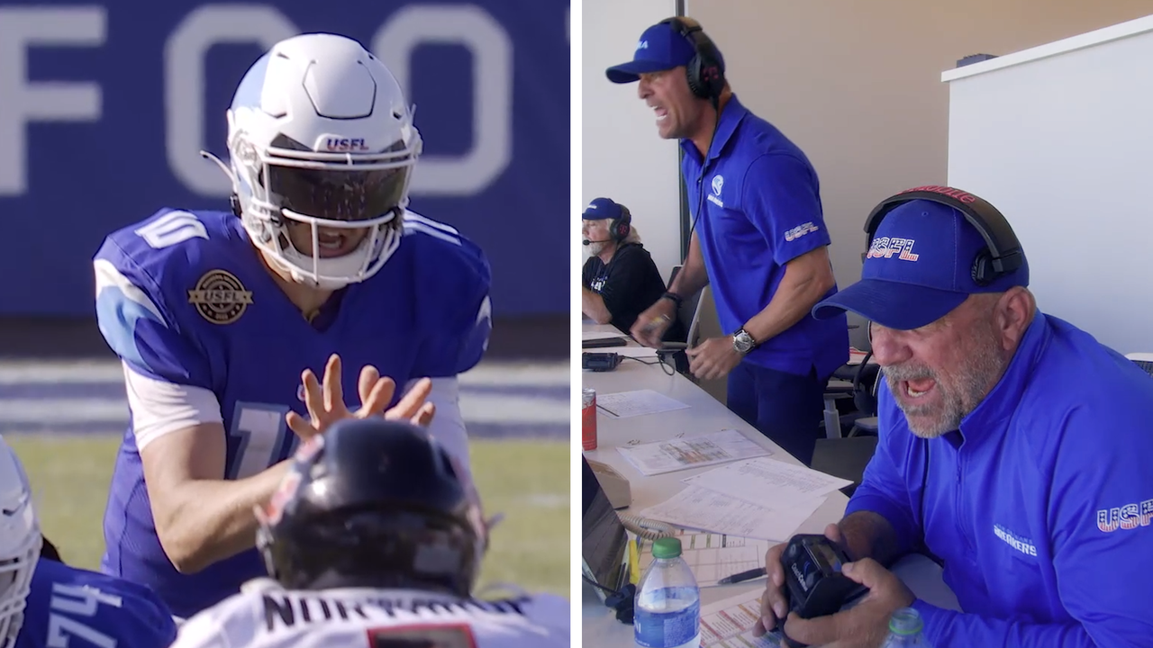 USFL 'Inside the Drive': Go inside the Breakers' game-winning touchdown drive against Houston