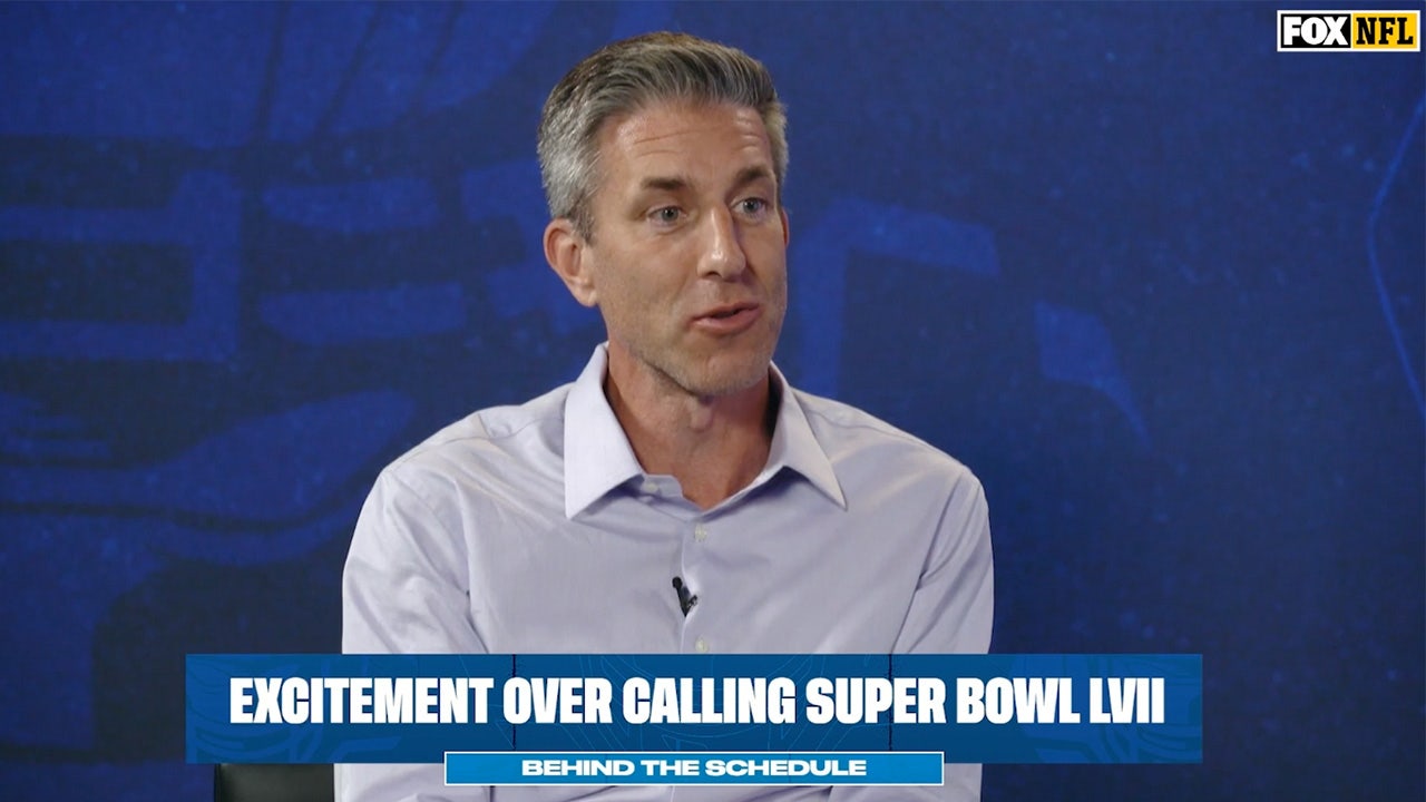 2022 NFL Schedule Release: Kevin Burkhardt on "surreal" opportunity to call Super Bowl on FOX I NFL on FOX