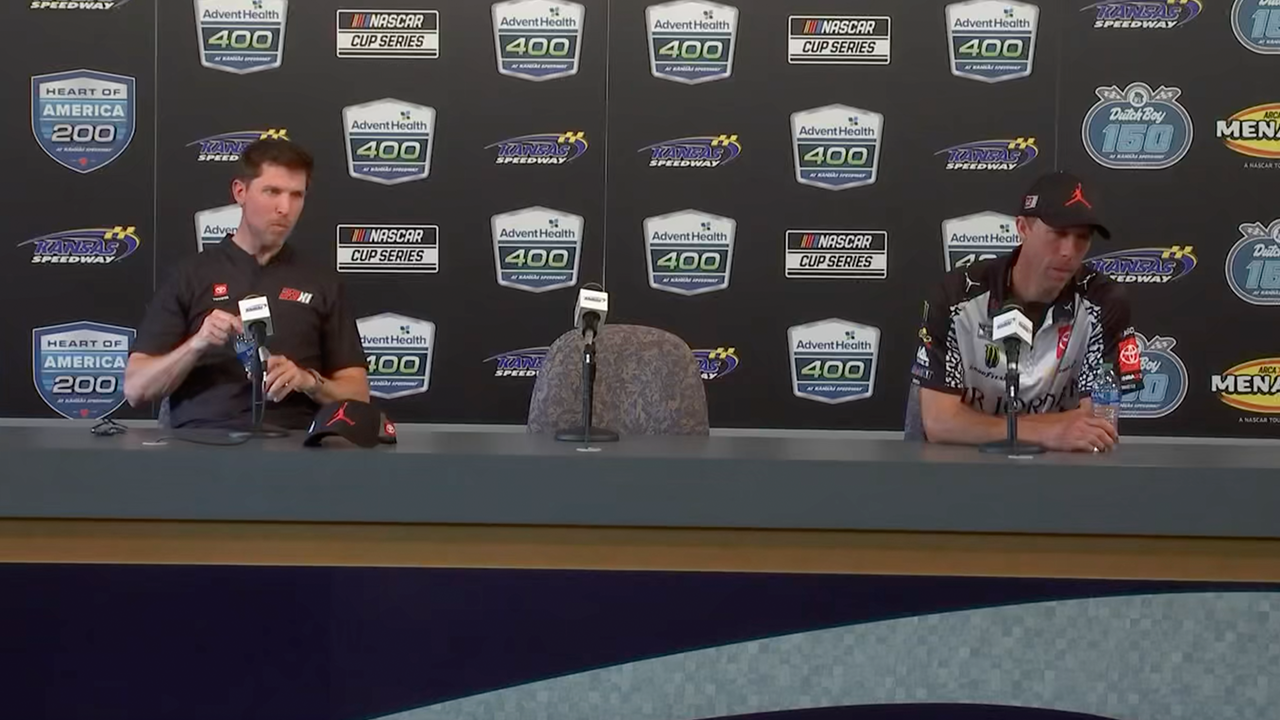 Denny Hamlin on why Kurt Busch is fit to be a Jordan driver