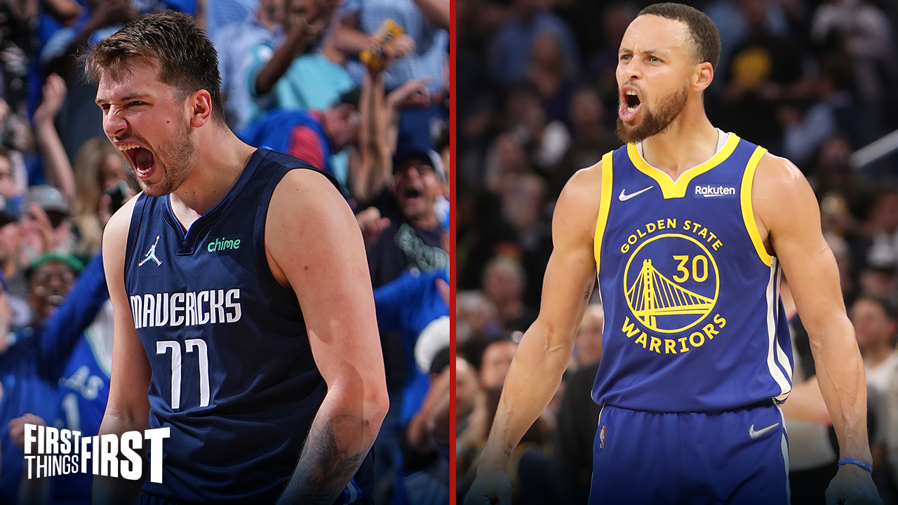 Luka Dončić vs. Steph Curry — Who wins the WCF? I FIRST THINGS FIRST