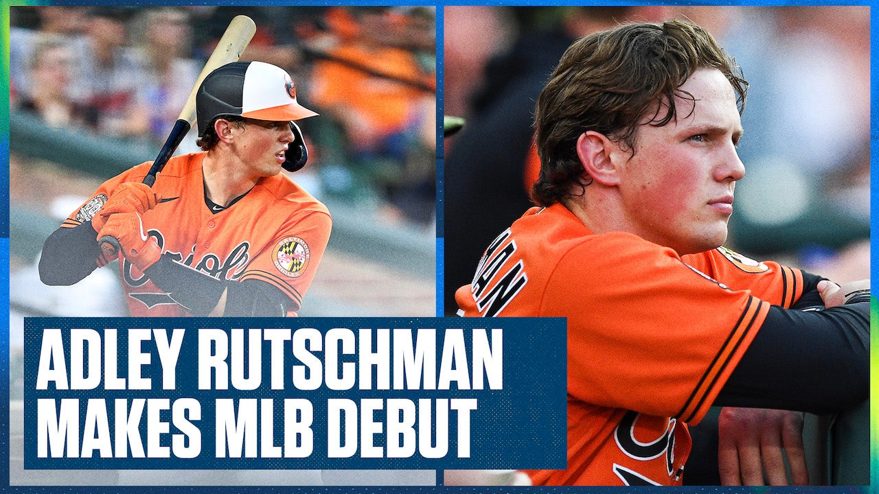 Adley Rutschman Baltimore Orioles Unsigned MLB Debut First Hit Photograph