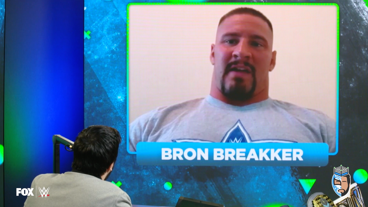 Bron Breakker on Triple H and the early days of wrestling I WWE on FOX