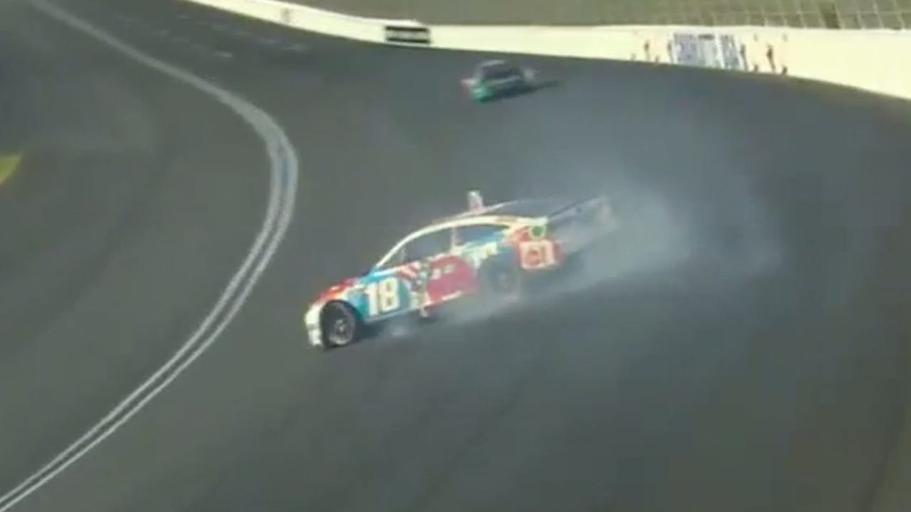 Kyle Busch spins out early in Coca-Cola 600