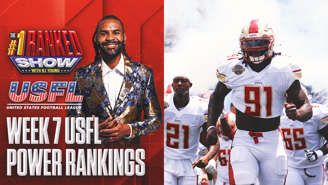 RJ's USFL Power Rankings after Week 7 I Number One Ranked Show