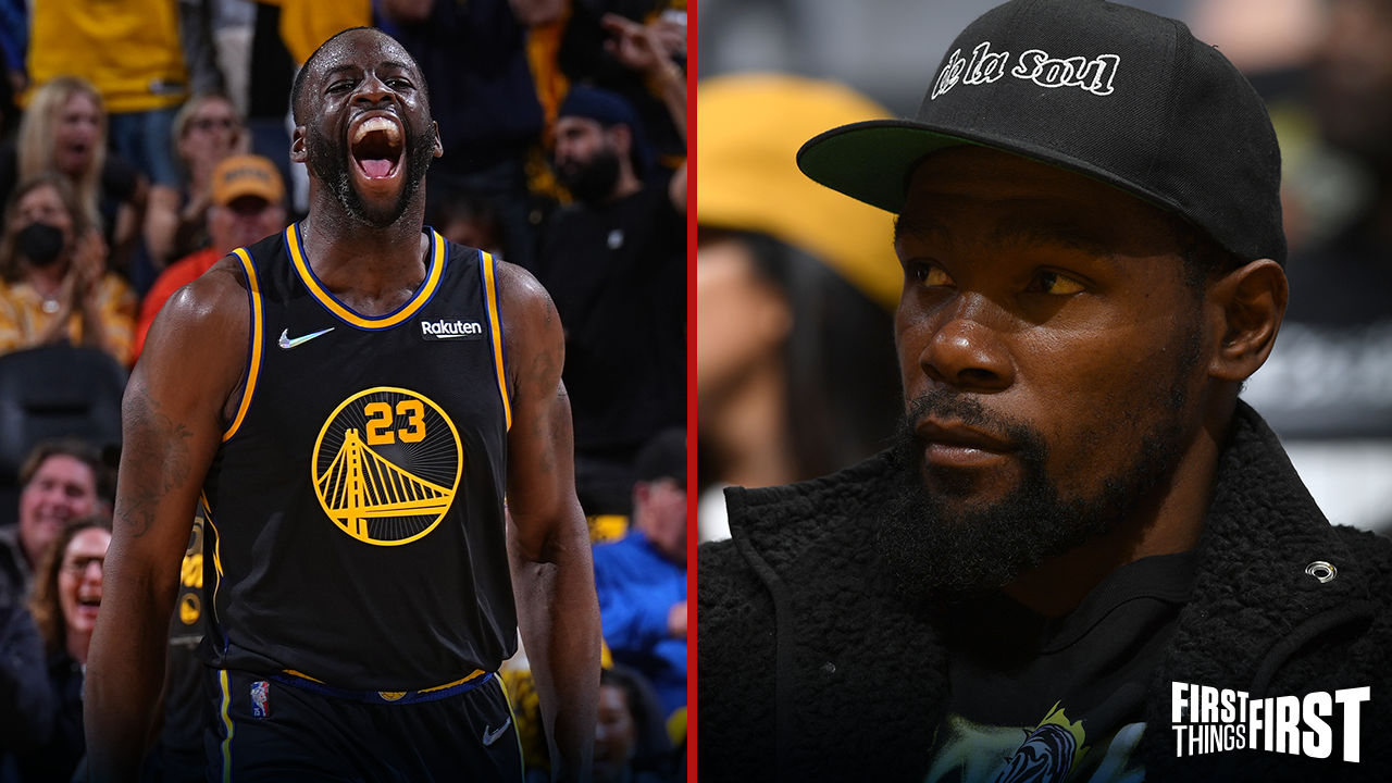 Kevin Durant shuts down Draymond Green on social media I FIRST THINGS FIRST
