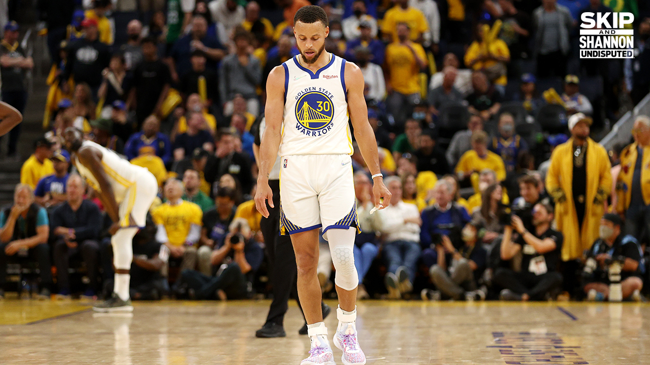 Steph Curry scores 34 pts in Warriors NBA Finals Gm 1 loss to Celtics I UNDISPUTED
