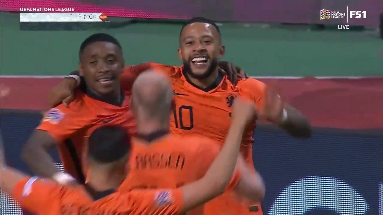 Memphis Depay's clinical finish helps the Netherlands grab a 2-0 lead vs. Belgium