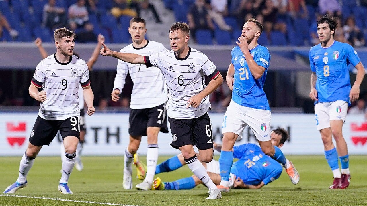 Joshua Kimmich responds quickly as Germany ties Italy, 1-1
