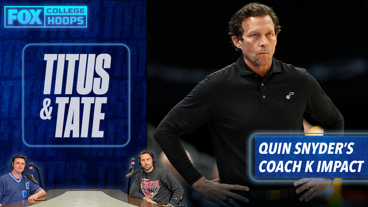 Quin Snyder and the Coach K Successor Power Rankings I Titus & Tate | FOX  Sports