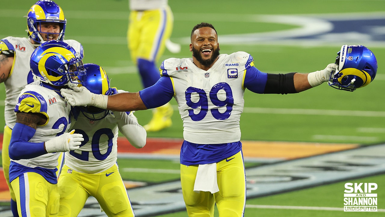 Rams restructure Aaron Donald’s deal, becomes highest-paid non-QB ever I UNDISPUTED