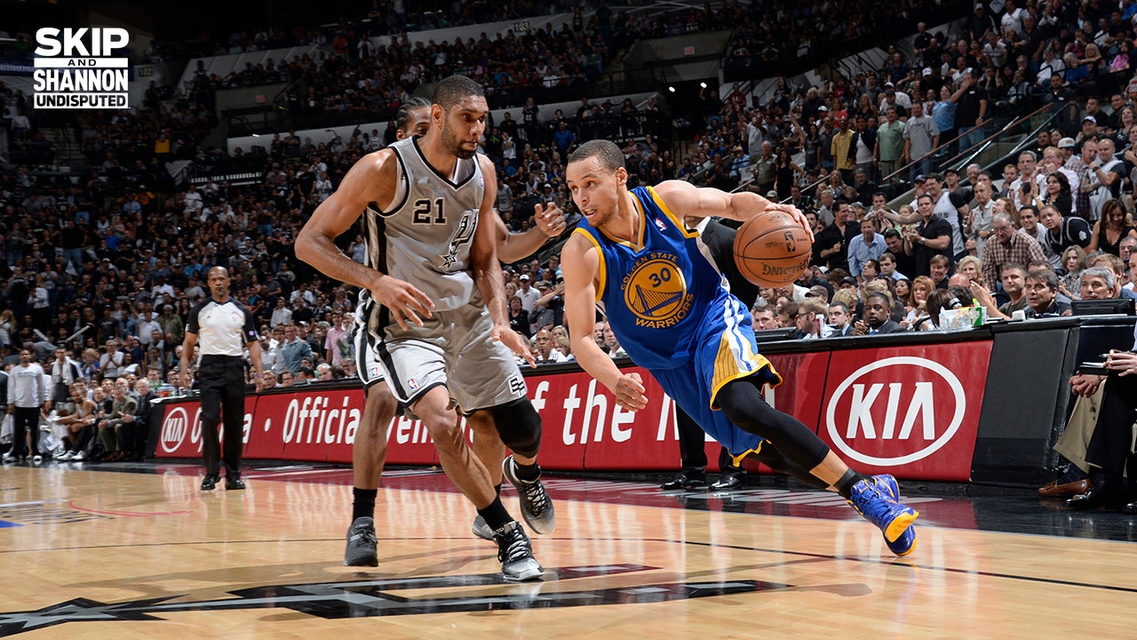 Steve Kerr compares Steph Curry to former teammate Tim Duncan I UNDISPUTED