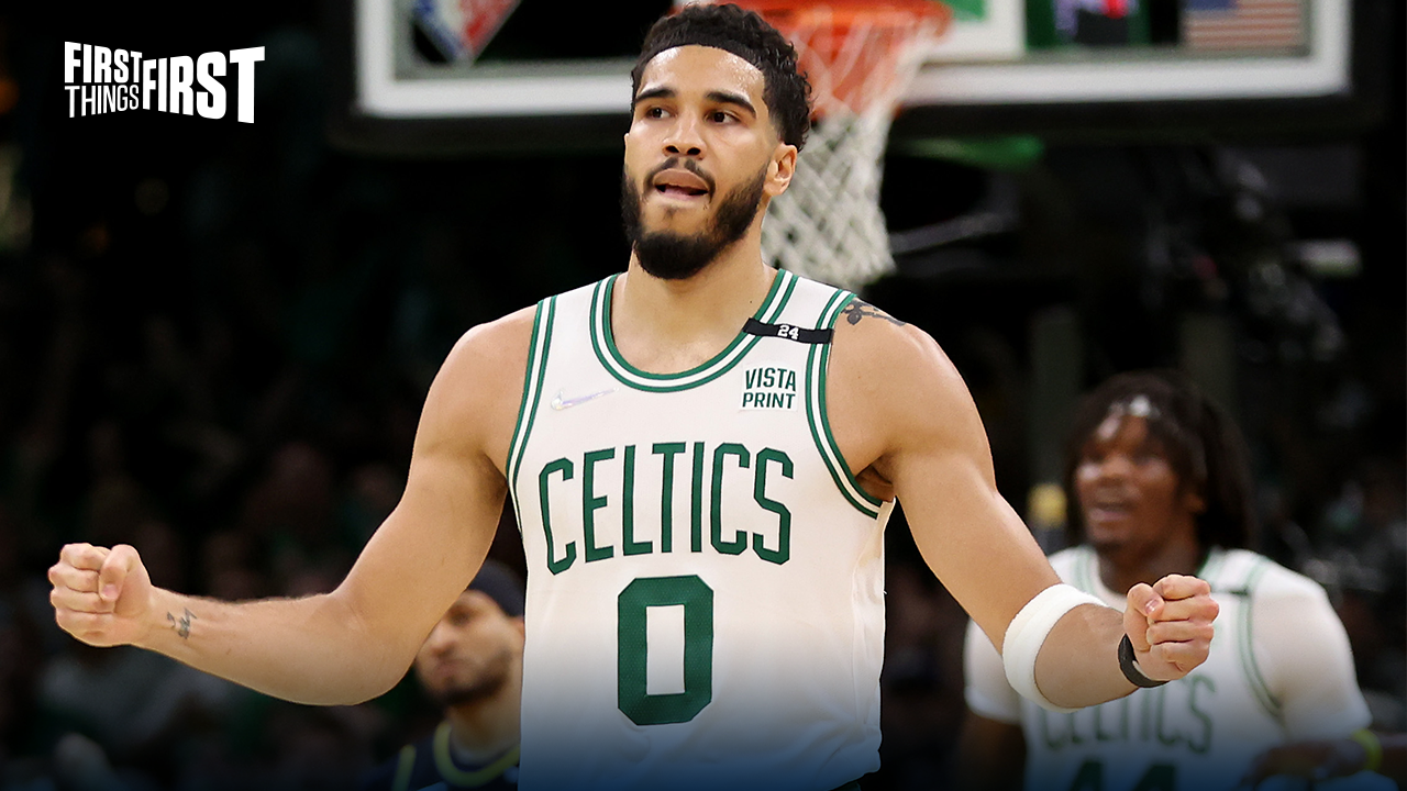 Jayson Tatum, Celtics defeat Warriors, Boston up 2-1 I FIRST THINGS FIRST