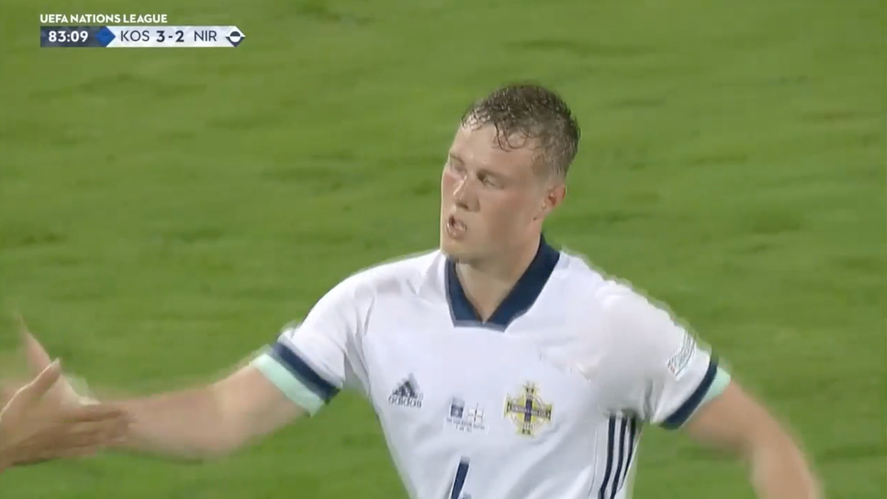 Daniel Ballard’s late goal gives Northern Ireland hope vs. Kosovo