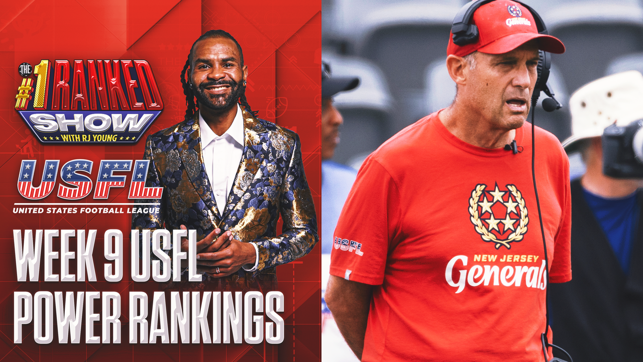 New Jersey Generals at the top of RJ's USFL Power Rankings heading into Week 10 | Number One Ranked Show