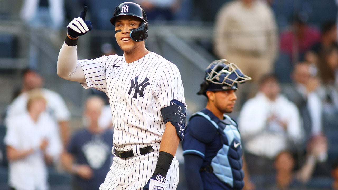 Aaron Judge blasts 25th homer in victory over Rays, 4-3