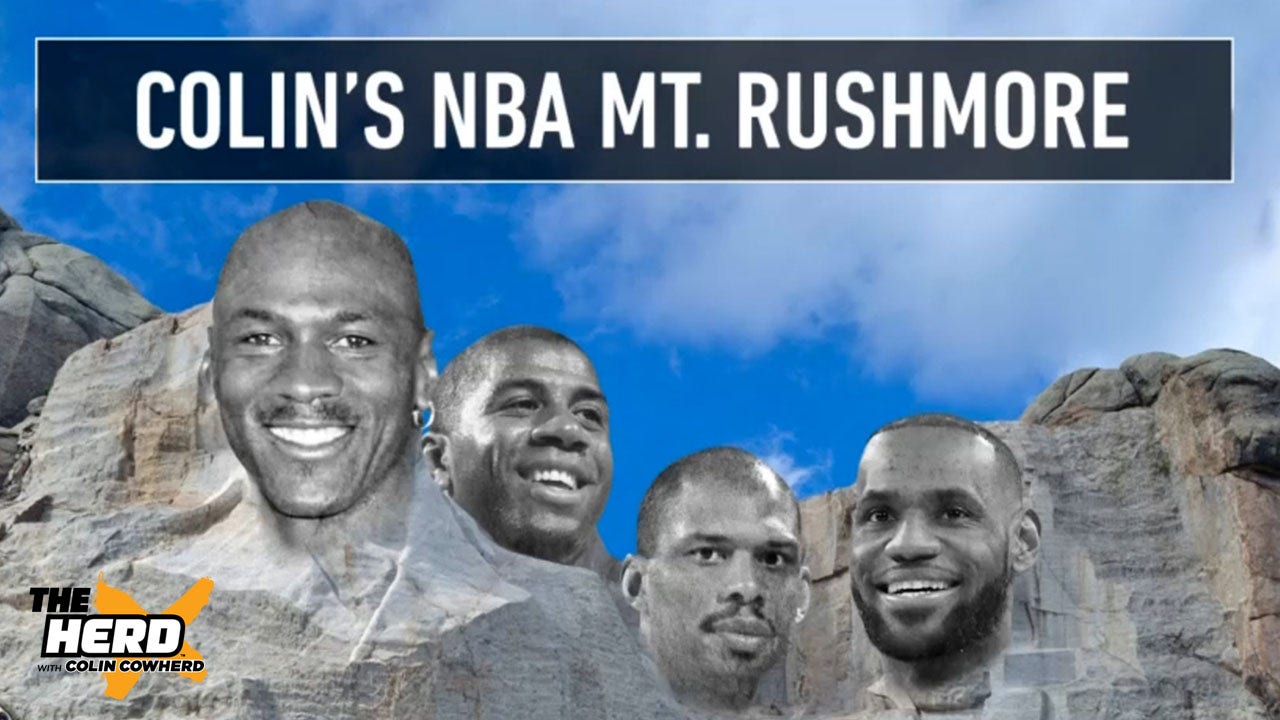 Colin updates his Mt. Rushmore list after Steph Curry's Finals MVP | THE HERD