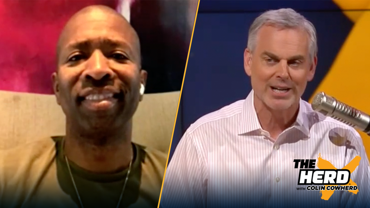 Kenny Smith recounts first seeing Finals MVP Steph Curry cook | THE HERD