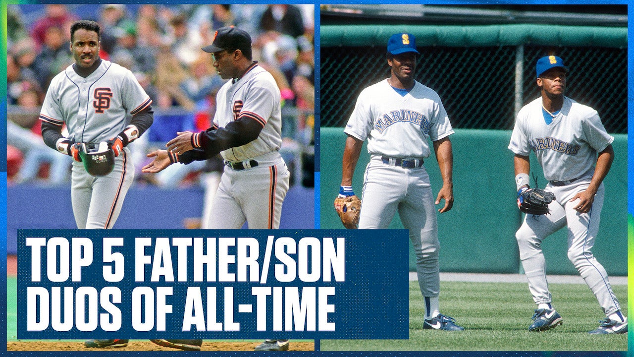 Bobby & Barry Bonds headline Ben Verlander's Top 5 Father-Son Duos of all time | Flippin' Bats