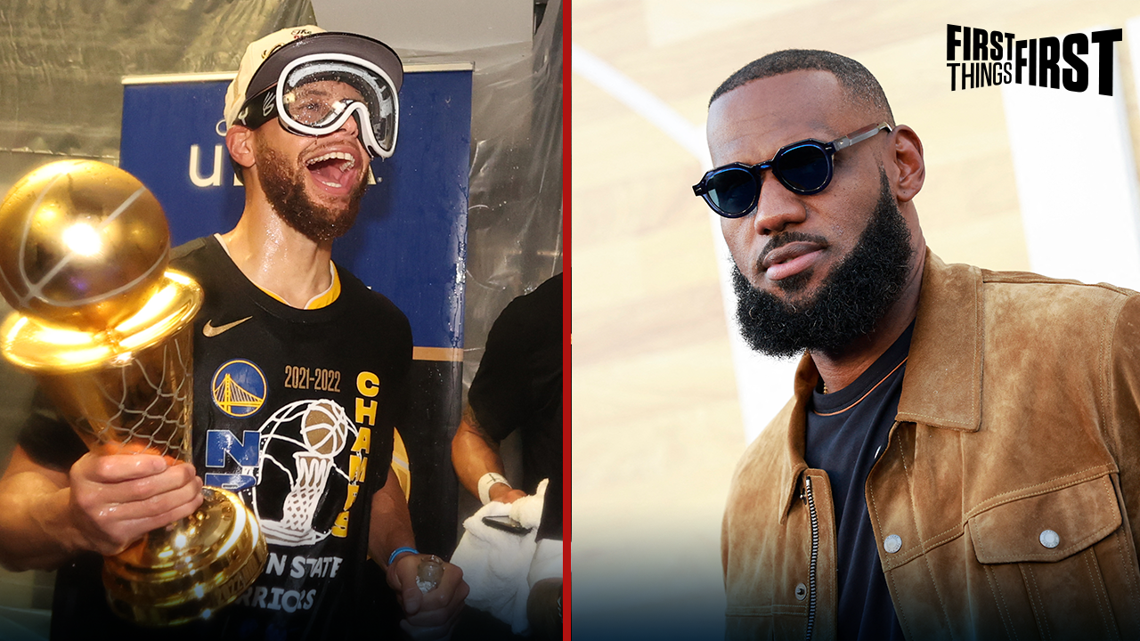 Steph Curry a threat to LeBron James' GOAT status? | FIRST THINGS FIRST