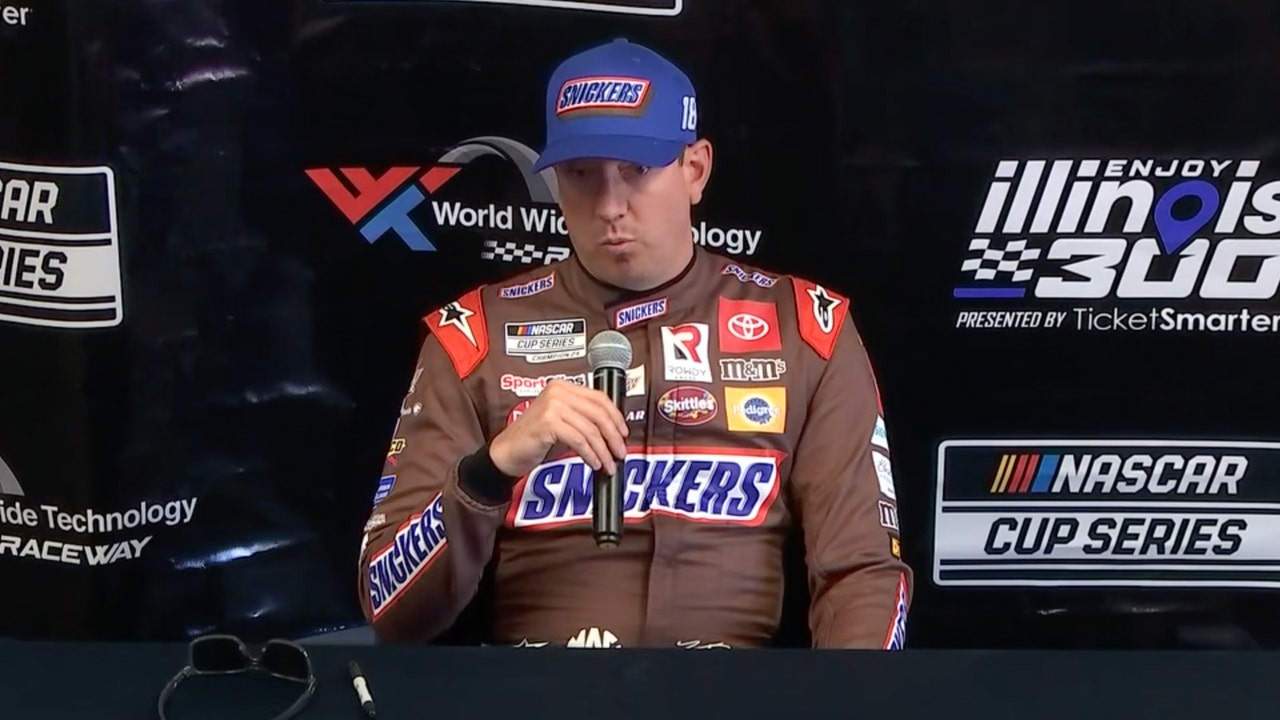Kyle Busch says the Next Gen car is hard to drive