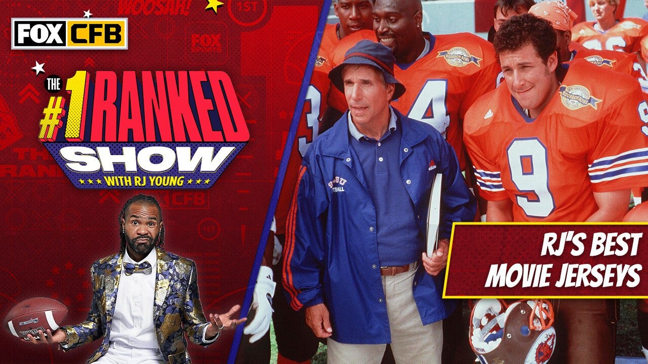 'The Waterboy,' 'The Longest Yard' featured in best TV/movie football jersey | Number One Ranked Show
