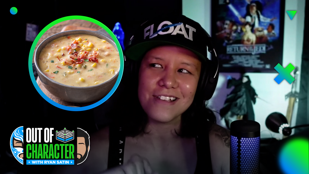 Why Shayna Baszler says soup from a vending machine is 'the best.' | WWE on FOX