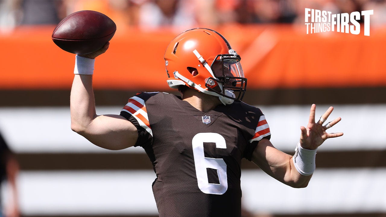 Will Baker Mayfield end up as Browns Week 1 starting QB? | FIRST THINGS FIRST