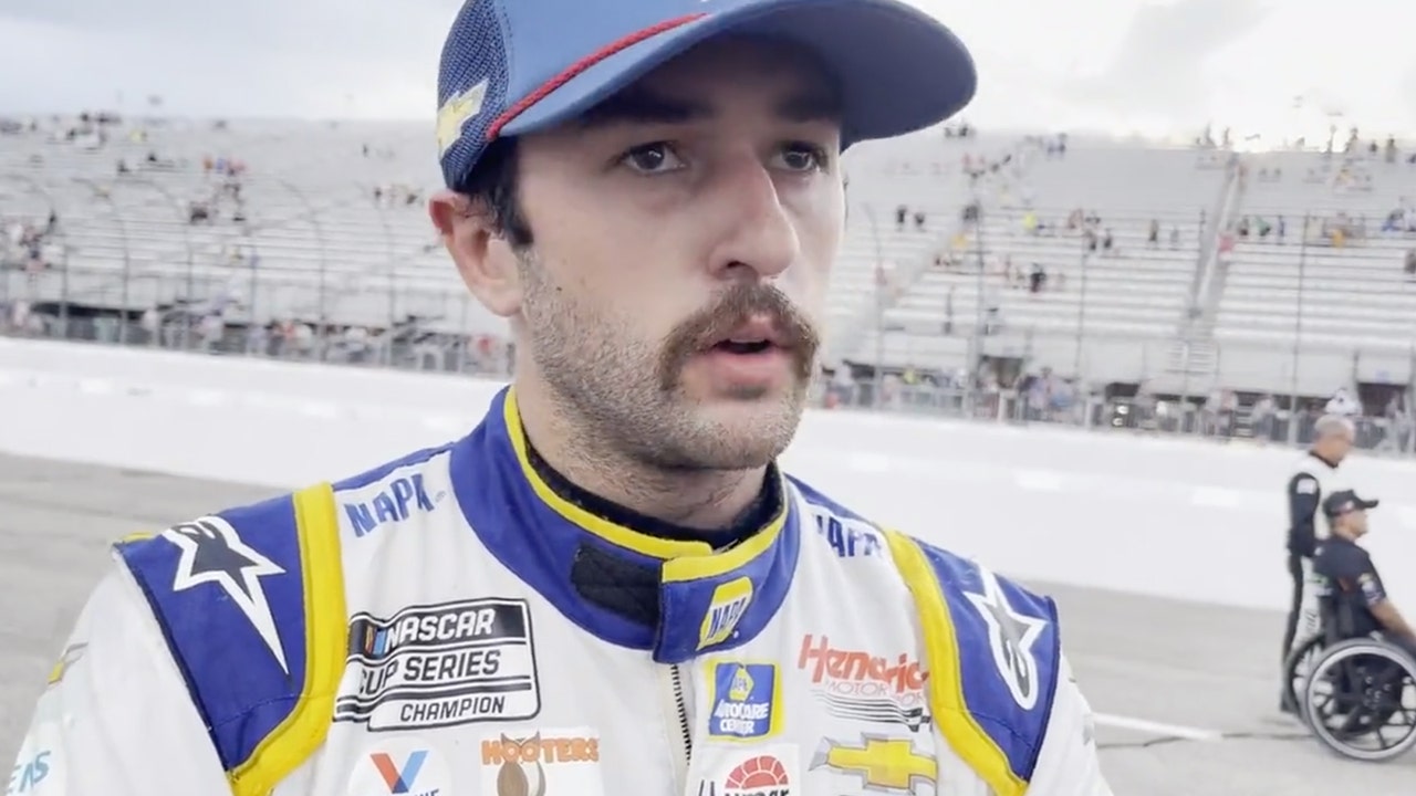 Chase Elliott on surrendering the lead late at Loudon