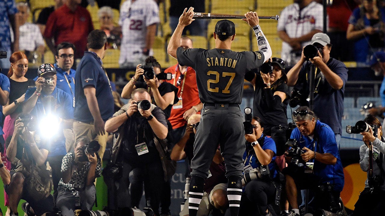 Yankees' Giancarlo Stanton wins MVP Award at MLB All-Star Game