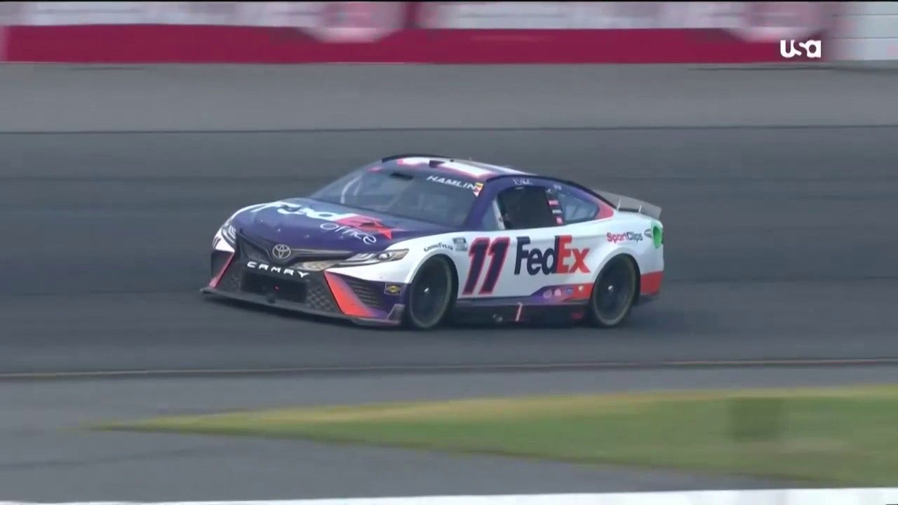 Denny Hamlin delivers in Cup win at Pocono