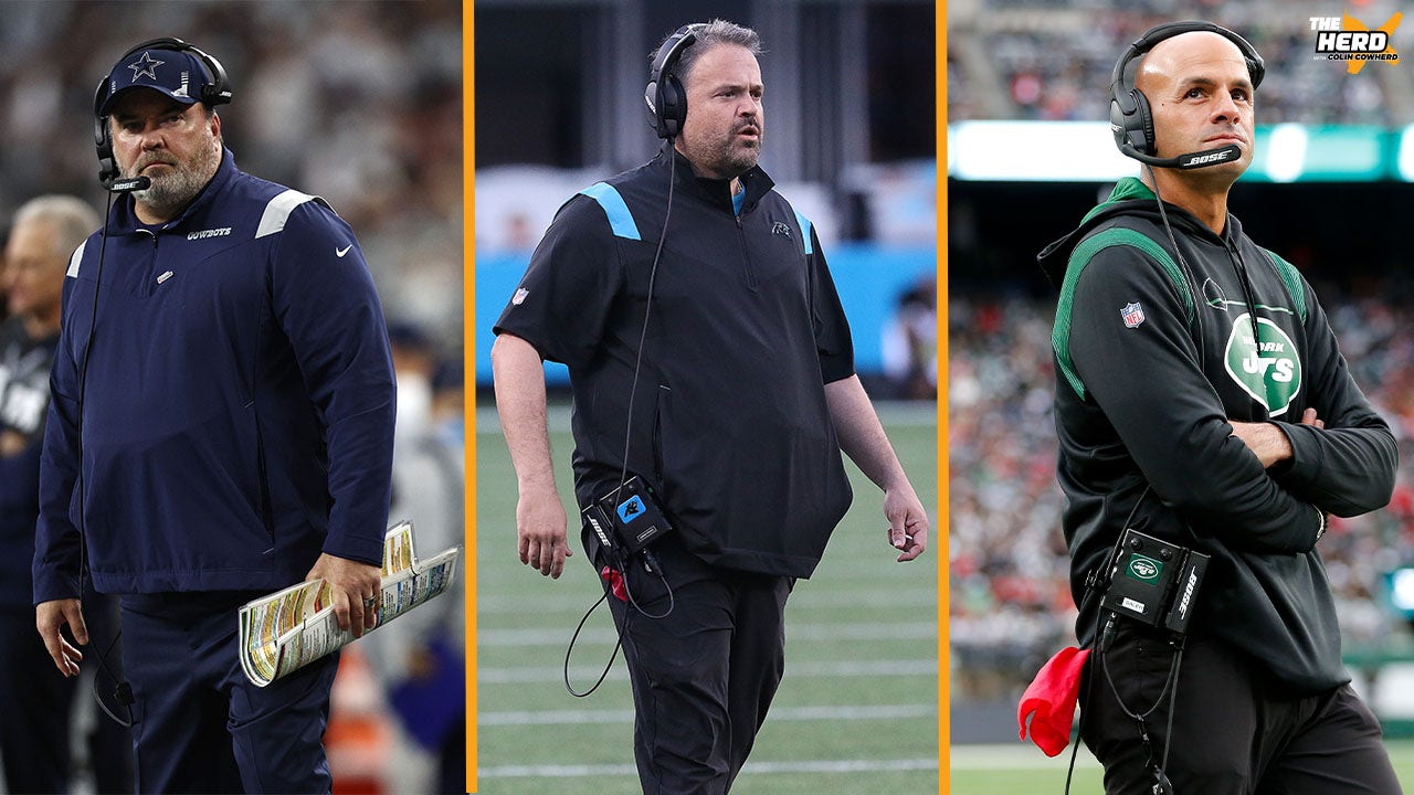 Mike McCarthy, Matt Rhule, Robert Saleh are on the NFL's hottest seats | THE HERD