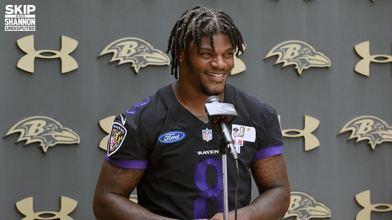 Lamar Jackson bulks up ahead of Ravens training camp | UNDISPUTED