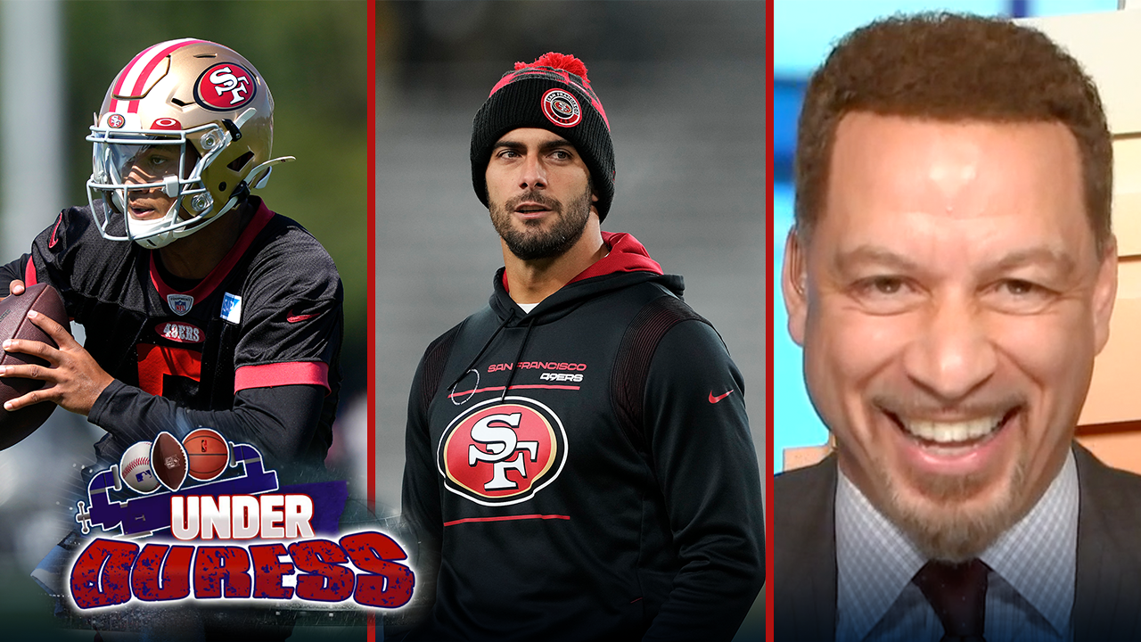 Trey Lance, Jimmy G are 'Under Duress' per Chris Broussard | FIRST THINGS FIRST