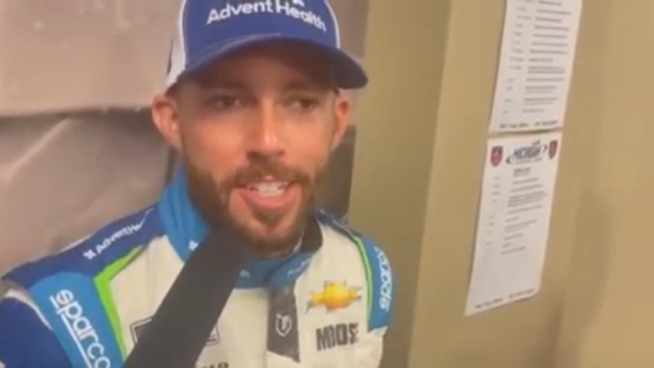 Ross Chastain says he met with NASCAR after the race Sunday to explain why his move was legal