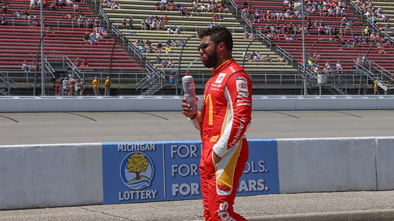 Bubba Wallace speaks on his second-place finish at Michigan
