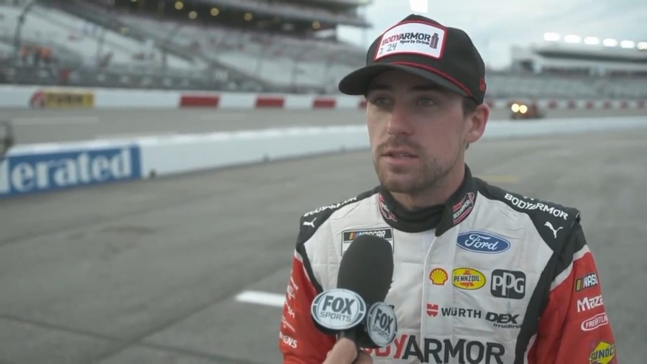 Ryan Blaney on extending his lead on Martin Truex Jr. for final spot in playoffs