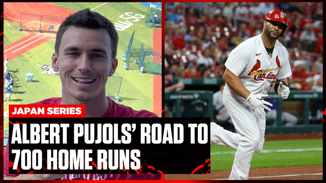 St. Louis Cardinals' Albert Pujols on the road to 700 HRs