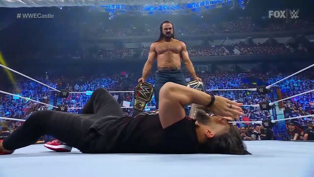 Drew McIntyre and Roman Reigns finally clash on SmackDown! | WWE on FOX