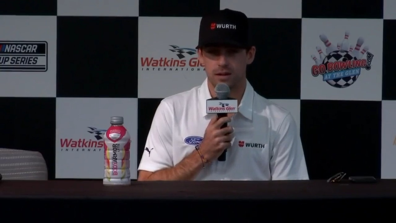 Ryan Blaney on evaluating his current playoff spot