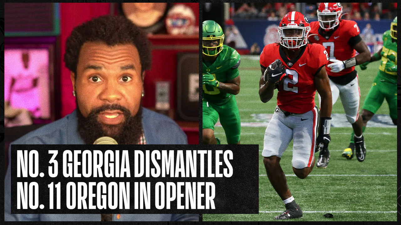 No. 3 Georgia defends national title, dismantles No. 11 Oregon in opener | Number One College Football Show