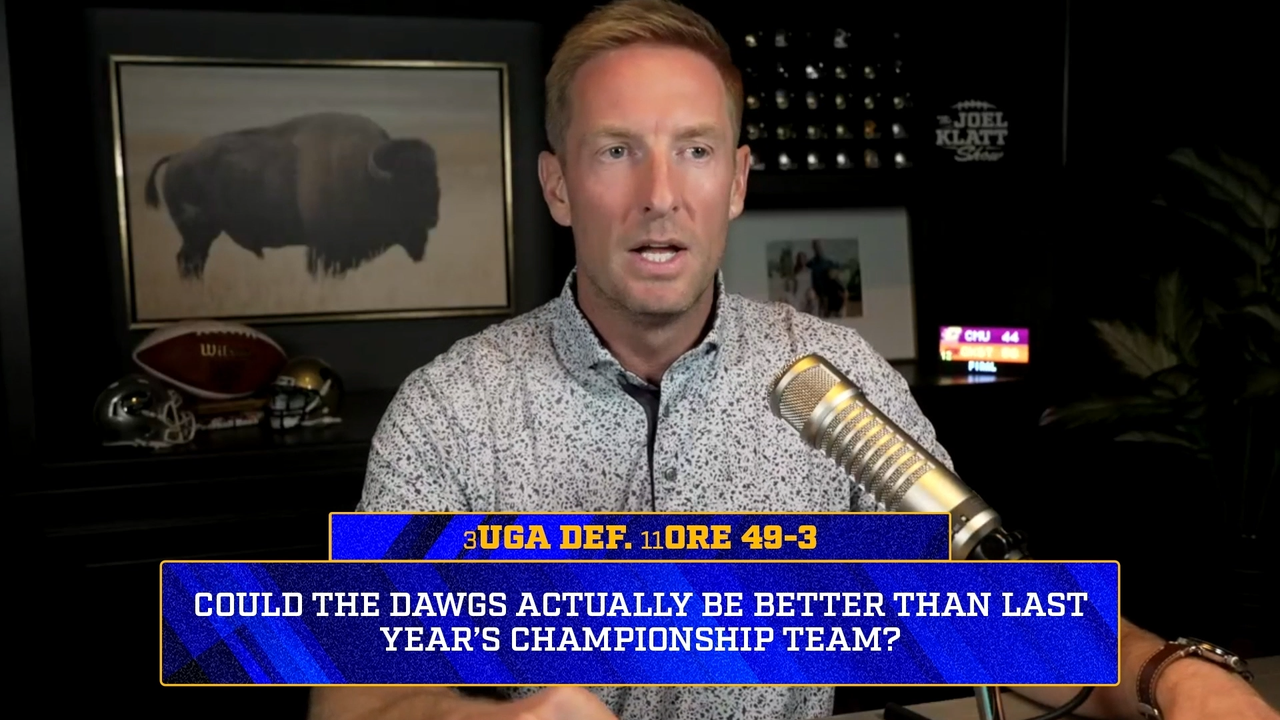 The No. 3 ranked Georgia Bulldogs proved they're ready to defend their National Title | Joel Klatt Show