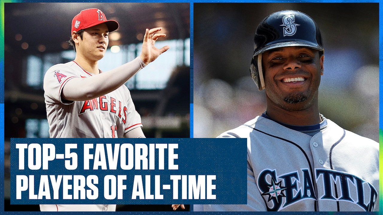 Shohei Ohtani and Ken Griffey Jr. headline Top-5 favorite players of  all-time | Flippin' Bats