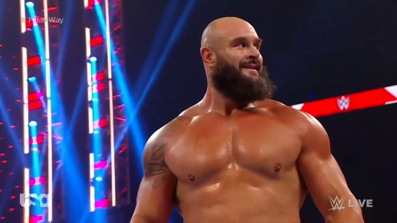 Braun Strowman returns throughout Fatal Four Way #1 Contenders Match on Raw! | WWE on FOX