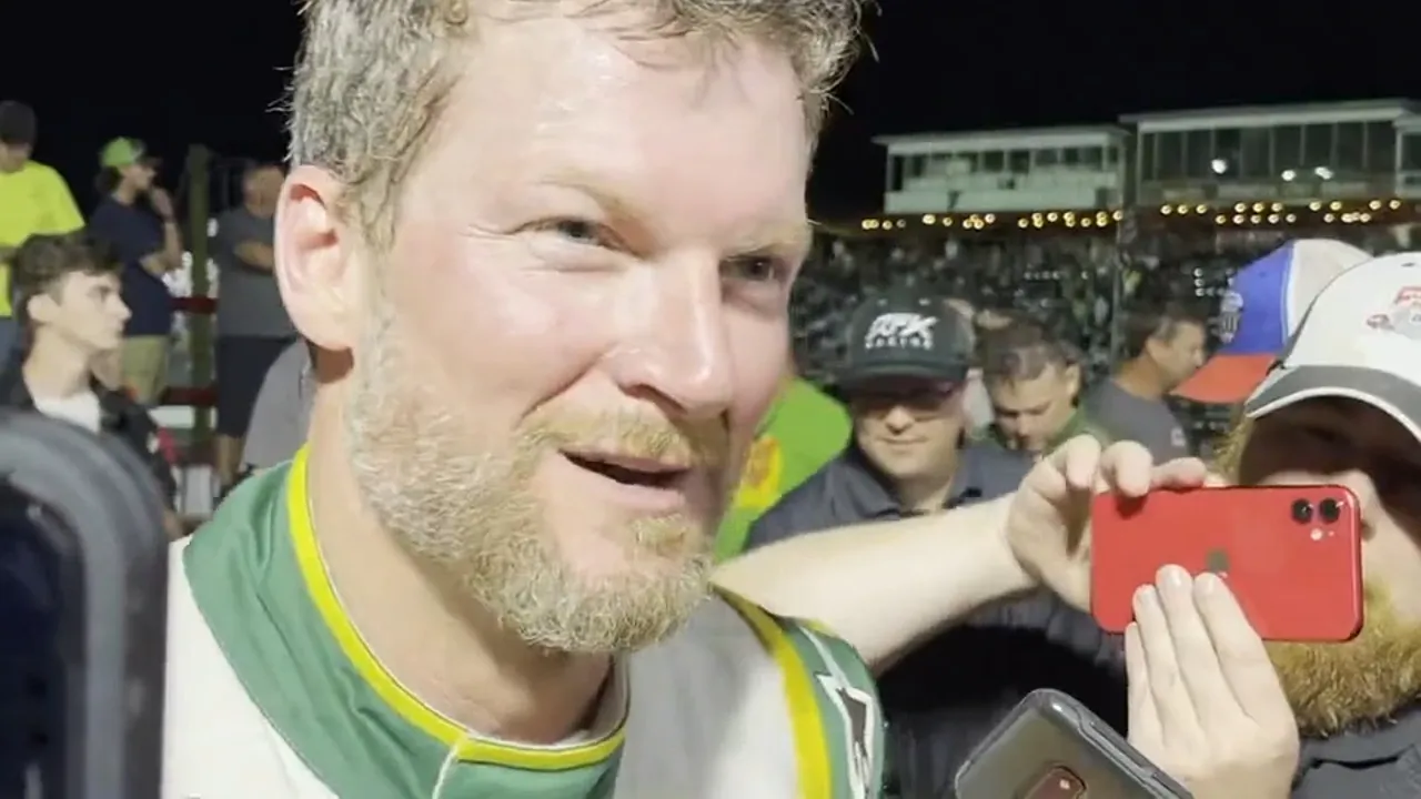 Dale Earnhardt Jr. describes emotions of racing again at North Wilkesboro Speedway