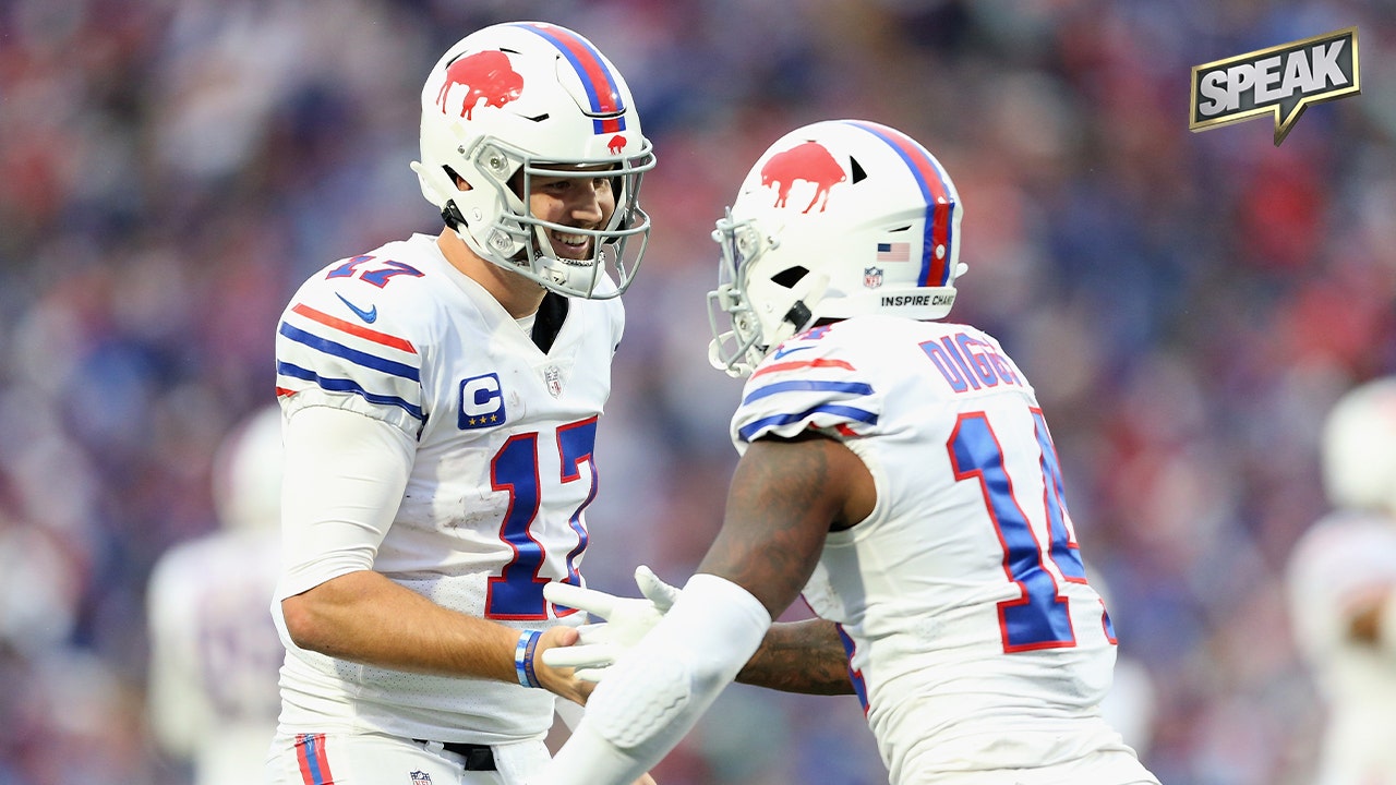 Buying Josh Allen, Bills hype as favorites to win Super Bowl LVII? | SPEAK