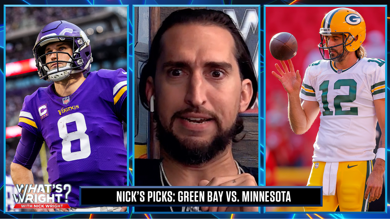 Nick warns GB Packers ( +1.5) @ MN Vikings in Week 1 is a trap