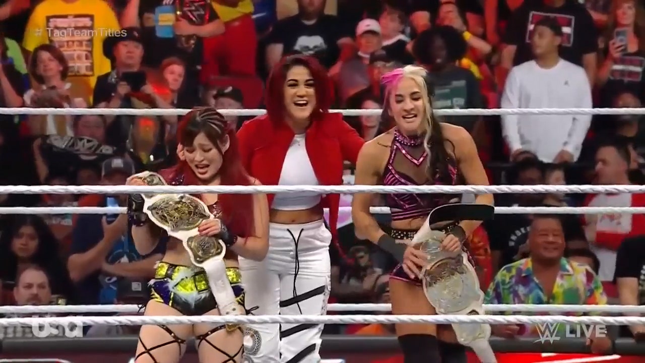 Damage CTRL win Women's Tag Team Titles from Raquel Rodriguez & Aliyah! | WWE on FOX