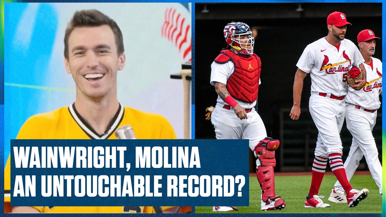 Which MLB record did Adam Wainwright and Yadier Molina break? - AS USA